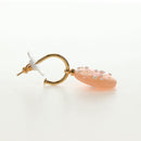 CHANEL COCO Mark Pierce plastic Pink CC Auth 189827M-9