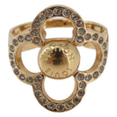 LOUIS VUITTON Berg Flower Power Ring metal Gold Tone LV Auth 189828A-2
