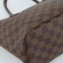 LOUIS VUITTON Damier Ebene Neverfull PM Tote Bag N51109 LV Auth 189833-18