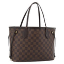 LOUIS VUITTON Damier Ebene Neverfull PM Tote Bag N51109 LV Auth 189833-1