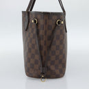 LOUIS VUITTON Damier Ebene Neverfull PM Tote Bag N51109 LV Auth 189833-4