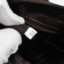 PRADA Shoulder Bag Leather Brown Auth 189834A-21