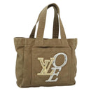 LOUIS VUITTON That's Love Tote PM Tote Bag Canvas Brown M95469 LV Auth 189837A-1