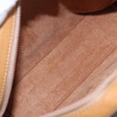 LOEWE Shoulder Bag Leather Beige Gold Auth 189838A-11