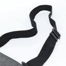 GUCCI GG Supreme Shoulder Bag PVC Black Silver 162904 Auth 189839-8
