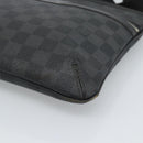 LOUIS VUITTON Damier Graphite Tomas Shoulder Bag N58028 LV Auth 189840-15