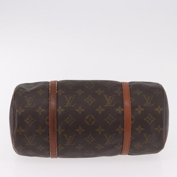 LOUIS VUITTON Monogram Papillon 30 Hand Bag M51385 LV Auth 189848