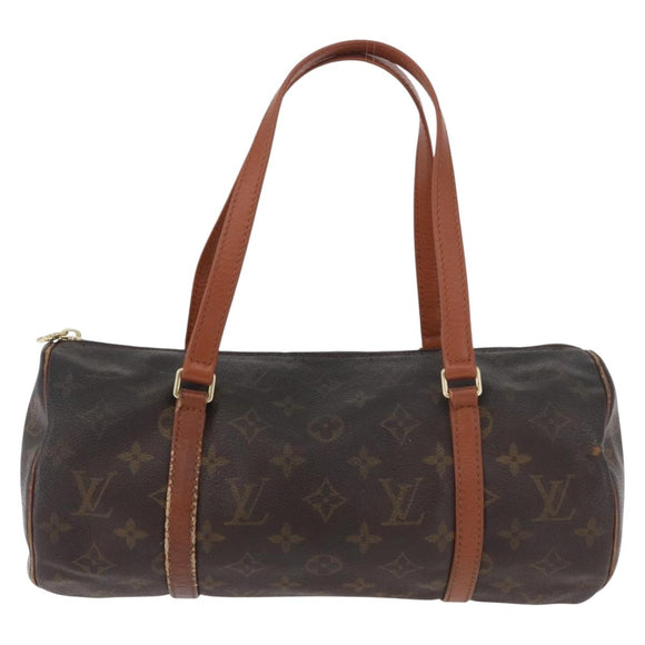 LOUIS VUITTON Monogram Papillon 30 Hand Bag M51385 LV Auth 189848
