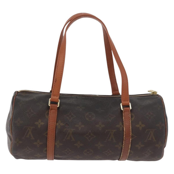 LOUIS VUITTON Monogram Papillon 30 Hand Bag M51385 LV Auth 189848