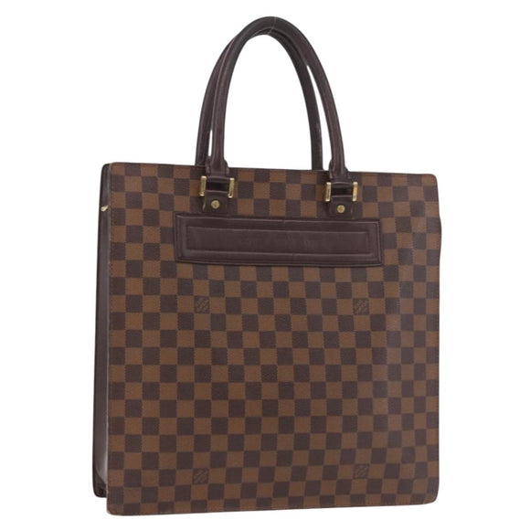 LOUIS VUITTON Damier Ebene Venice GM Hand Bag N51146 LV Auth 189850