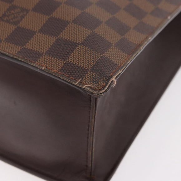 LOUIS VUITTON Damier Ebene Venice GM Hand Bag N51146 LV Auth 189850