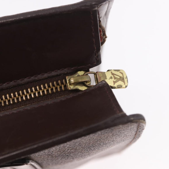 LOUIS VUITTON Damier Ebene Venice GM Hand Bag N51146 LV Auth 189850