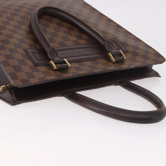 LOUIS VUITTON Damier Ebene Venice GM Hand Bag N51146 LV Auth 189850