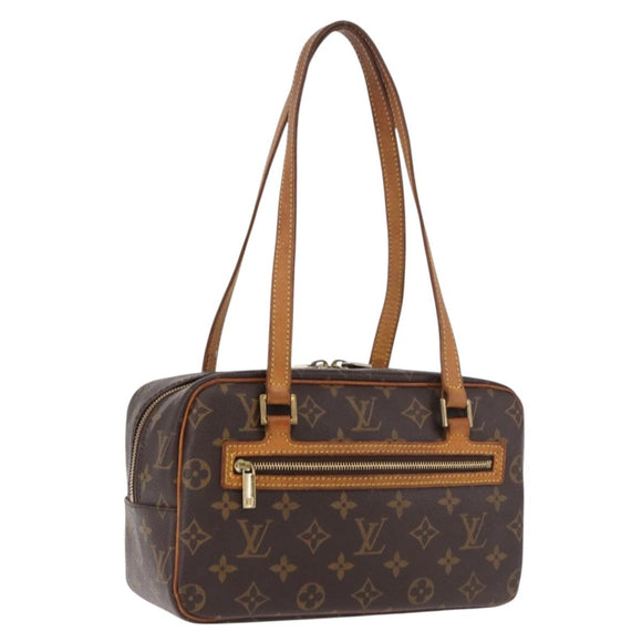 LOUIS VUITTON Monogram Cite MM Hand Bag M51182 LV Auth 189854