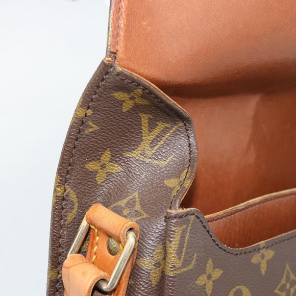 LOUIS VUITTON Monogram Cartouchiere GM Shoulder Bag M51252 LV Auth 189855