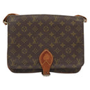 LOUIS VUITTON Monogram Cartouchiere GM Shoulder Bag M51252 LV Auth 189855-13