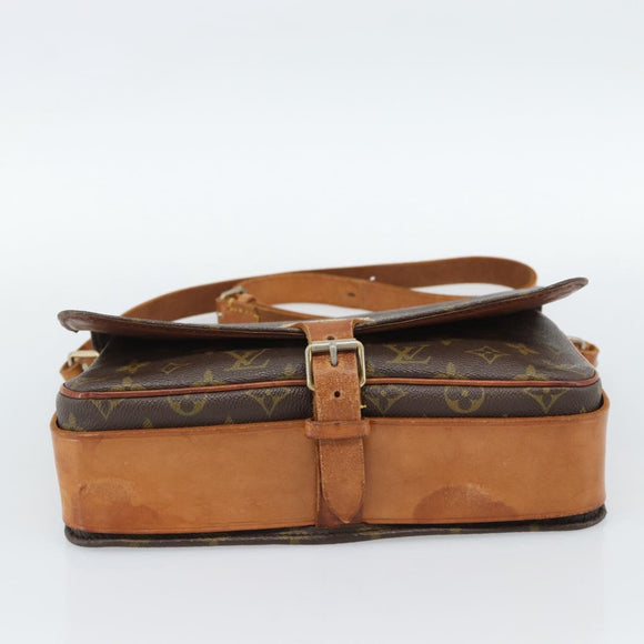 LOUIS VUITTON Monogram Cartouchiere GM Shoulder Bag M51252 LV Auth 189855