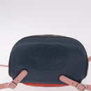 CHANEL Matelasse Backpack Lamb Skin Black Silver CC Auth 189859M-5