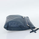 BALENCIAGA Clutch Bag Leather Navy 273023 Auth 189869A-4
