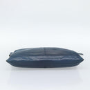 BALENCIAGA Clutch Bag Leather Navy 273023 Auth 189869A-6