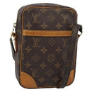 LOUIS VUITTON Monogram Danube Schoudertas M45266 LV Auth 189870A-1