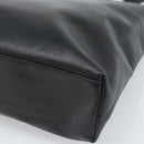 Christian Dior Tote Bag Leather Black Gold Auth 189872A-12