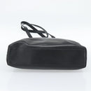 Christian Dior Tote Bag Leather Black Gold Auth 189872A-9
