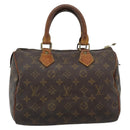 LOUIS VUITTON Monogram Speedy 25 Hand Bag M41528 LV Auth 189873-13