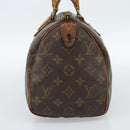 LOUIS VUITTON Monogram Speedy 25 Hand Bag M41528 LV Auth 189873-4