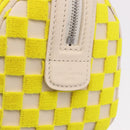 LOUIS VUITTON Damier Cubic Speedy EW Bag Leather Yellow M48912 LV Auth 189876SM-20