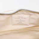 LOUIS VUITTON Damier Cubic Speedy EW Bag Leather Yellow M48912 LV Auth 189876SM-23