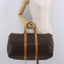 LOUIS VUITTON Monogram Keepall 45 Boston Bag M41428 LV Auth 189878V-22