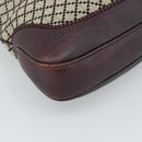 GUCCI Diamante New Jackie Hand Bag Canvas 2way Beige Gold 246907 Auth 189879V-16