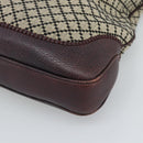 GUCCI Diamante New Jackie Hand Bag Canvas 2way Beige Gold 246907 Auth 189879V-17