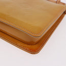LOUIS VUITTON Monogram Vernis Lexington Pouch Beige M91010 LV Auth 189880A-14