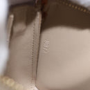LOUIS VUITTON Monogram Vernis Lexington Pouch Beige M91010 LV Auth 189880A-12