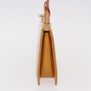 LOUIS VUITTON Monogram Vernis Lexington Pouch Beige M91010 LV Auth 189880A-3