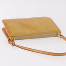 LOUIS VUITTON Monogram Vernis Lexington Pouch Beige M91010 LV Auth 189880A-6