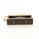 LOUIS VUITTON Monogram Pochette Florentine Waist bag M51855 LV Auth 189881V-10