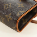 LOUIS VUITTON Monogram Pochette Florentine Waist bag M51855 LV Auth 189881V-14