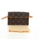 LOUIS VUITTON Monogram Pochette Florentine Waist bag M51855 LV Auth 189881V-23