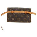 LOUIS VUITTON Monogram Pochette Florentine Waist bag M51855 LV Auth 189881V-3