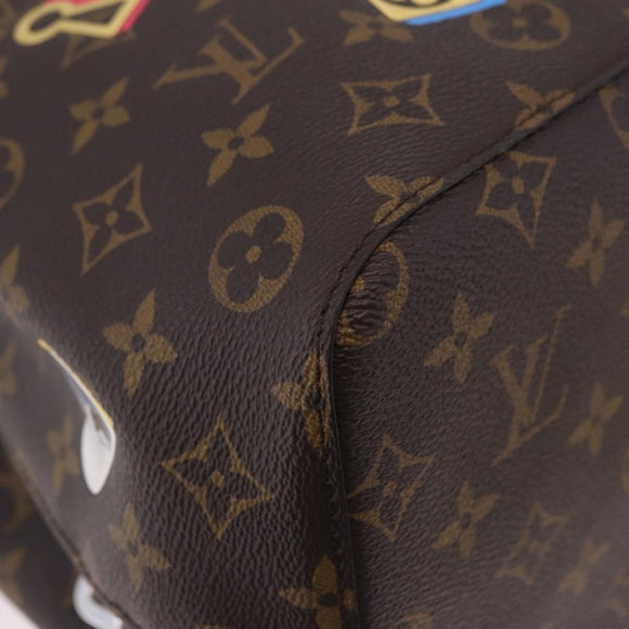 LOUIS VUITTON Monogram Love Rock Neo Noe MM Bag M46473 LV Auth 189885SAM