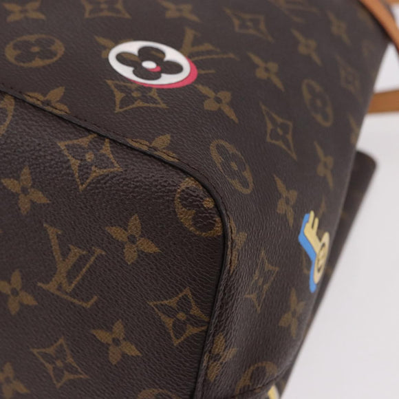 LOUIS VUITTON Monogram Love Rock Neo Noe MM Bag M46473 LV Auth 189885SAM