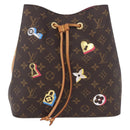 LOUIS VUITTON Monogram Love Rock Neo Noe MM Bag M46473 LV Auth 189885SAM-13