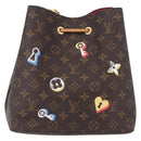 LOUIS VUITTON Monogram Love Rock Neo Noe MM Bag M46473 LV Auth 189885SAM-2