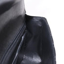 CHANEL Matelasse Hand Bag Patent leather Black Gold CC Auth 189887-23