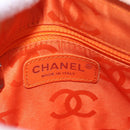 CHANEL Cambon Line Matelasse Shoulder Bag Leather Beige Silver CC Auth 189889A-19