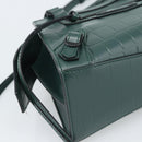 BALENCIAGA Neo Classic City Hand Bag Leather 2way Green 638524 Auth 189890SM-16
