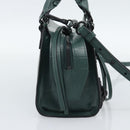 BALENCIAGA Neo Classic City Hand Bag Leather 2way Green 638524 Auth 189890SM-3